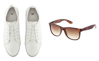 H&M Sneakers + Shades